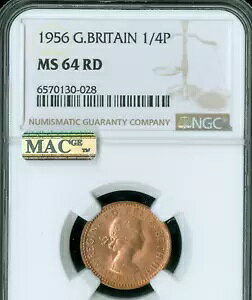 1956N CMX t@[WO NGC MS64 RD PQ MAC X|bgX *