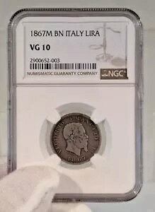 1867 M BN �C�^���A �V���o�[ ���� NGC VG 10