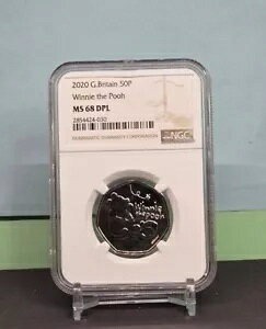 2020 UK 50p : fBYj[NVbN ܂̃v[ NGC MS68 DPL jEGł͂܂