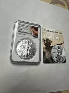 2021 $1 wfBbN C[O T-1 1 IX Vo[ čXe[g V[Y elV[ - NGC MS70