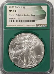 1998 AJ Vo[ C[O NGC MS69 - čǂ̖{bNX̃O[ RA