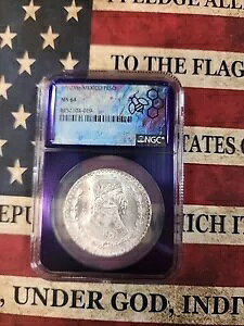 1962-Mo LVR Vo[ y\ NGC MS 64 TRADER BEA PURPLE CORE