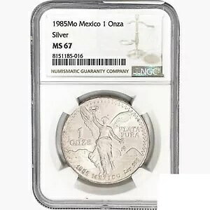 1985�� 1�I���X�V���o�[ ���L�V�J�[�m�X �I���U �R�C�� NGC MS67