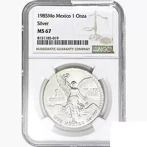 1985�� 1�I���X�V���o�[ ���L�V�J�[�m�X �I���U �R�C�� NGC MS67