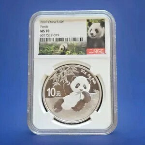 NGC MS70 2020 ���� S10Y 30 �O�����V���o�[ Ag 999 �p���_�R�C���P�[�X��������