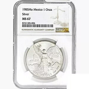 1985�� 1�I���X�V���o�[ ���L�V�J�[�m�X �I���U �R�C�� NGC MS67
