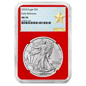 2024 $1 AJ Vo[ C[O NGC MS70 ER EGXg |Cg X^[ x bh RA