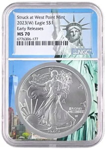 2023 XgNAbg EFXg |Cg Vo[ C[O NGC MS70 ER  oeB RA POP 180