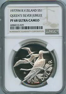 1977 FM BVI NGC PF68 Vo[ $1 h p̃o[W NC[Y Wr[