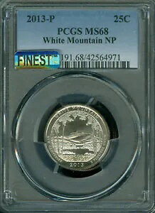 2013 P zCg }Ee NH[^[ PCGS MS68 PQ MAC ō & X|bgX *