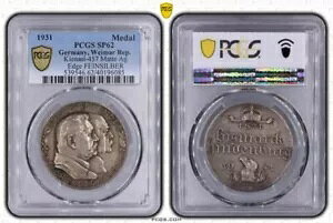 �h�C�c ���C�}�[�� 1931�N �r�X�}���N���q���f���u���N 60�N �h�C�c�鍑 PCGS SP62 K-457