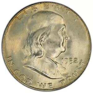 1952-D 50C MS65FBL PCGS Booger FS-401 Variety Die Clash Registry True View �󏭁I