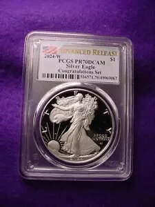 2024 W $1 �v���[�t �R���O���`�����[�V���� �Z�b�g PCGS PR70 DCAM Advanced ���� - �݌ɂ���!#1*