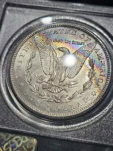 1887 ���[�K�� �V���o�[ �_���[ PCGS MS64 OGH �� RATTTLER �� �����X�^�[ ���C���{�[ ?? �g�[��