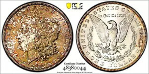 [K Vo[ h 1890 S PCGS MS 63+++ A_[O[h C{[ E RC