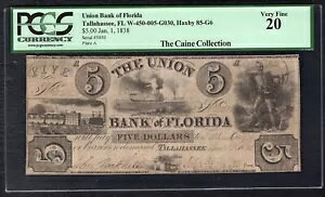 1838�N $5 �t�����_�B�^���n�V�[�̃��j�I����s �p�~���ꂽ���� PCGS VF-20