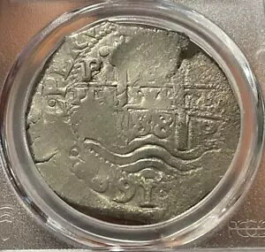 �{���r�A 1688-P VR 8 ���A�� - �V���o�[ �|�g�V - PCGS VF �ڍ�