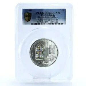 NbN 10 h V̑ EFXg~X^[ PR69 PCGS Ag RC 2011