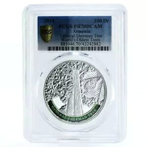 AjA 100 h WFl V[} c[ ZRCA PR70 PCGS J[ 2014