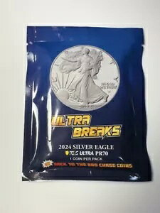 2024 $1 PCGS ULTRA BREAKS PR70 �v���[�t �V���o�[ �C�[�O���� 80 �N��̃V�[���h �p�b�N�ɖ߂��Ă��܂���!