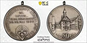 PCGS Kunzelsau 1933 SP 63 �V���[�e�B���O ���_�� �V���o�[ �V�e�B �r���[ �o�[�f�� �g�b�v �|�b�v ���A