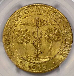 AWFA 1919 10 T^C PCGS PC0086 MS 63 Lec-141 GbTC uX Cg