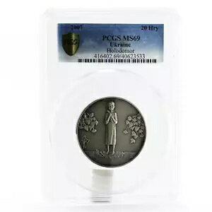 �E�N���C�i 20 �O���u�i �z���h���[���Q�� MS69 PCGS ��� 2007