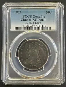 1837 �L���b�v�t���o�X�g�A���[�h�G�b�W 50 �Z���g PCGS �G�N�X�g�� �t�@�C��