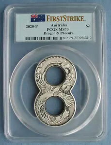 2020-P I[XgA $2 hS & tFjbNX tBMA 8 RC 2IX Vo[ AeB[N PCGS MS70