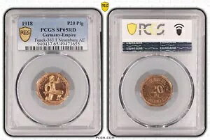 1918 P20 Pfg Funck-363.1 k[Ve AEA RD ЁAPCGS SP65RD 114398-