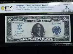 1921 �N�t�B���s���������� - PCGS VF30