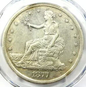 1877-S fՋh T$1 - F PCGS AU ڍ - A RC!