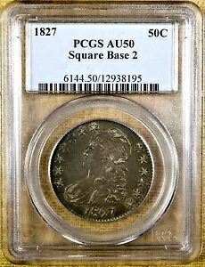1827N O-106 XNGAx[X 2 PCGS AU50 oXg n[t_[