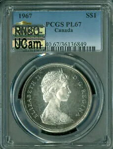 1967 Ji_ Vo[ h PCGS MAC PL67 UCAM RNBO C{[ S[WX 1 t@C B