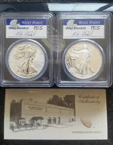 2013 W �V���o�[ �C�[�O�� �Z�b�g PCGS 70 FIRST STRIKE (�}�C�� �X�^���f�B�b�V�� �I�[�g)+ BOX & COA