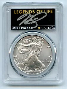 2021 (P) $1 Vo[ C[O ً} T1 PCGS PSA MS70 WFh Iu Ct }CN sAbc@