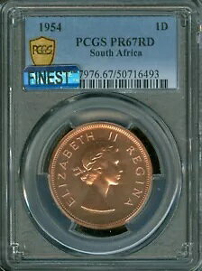 1954 AtJ 1D yj[ PCGS PF67 bh MAC ō & X|bgX POP-5 *