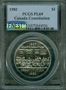 1982 Ji_@h PCGS PL69 PQ MAC ōO[h & X|bgX *