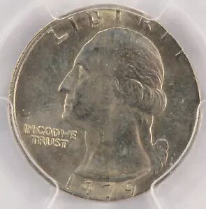 1979 25c ���V���g�� �N�H�[�^�[�Ńj�b�P�� �v�����V�F PCGS MS65 ���Փ�