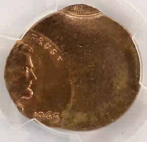 1965 1c �����J�[�� �Z���g �_�u���X�g���b�N �T�h���X�g���b�N PCGS MS64 RB