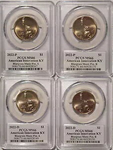 2022 P & D u[OX ~[WbN P^bL[ Cmx[V h $1 PCGS MS66 |WV A & B P^bL[
