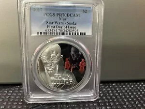 2017 X^[ EH[Y PCGS PR70 jEG Vo[ $2 SNOKE sAogp t