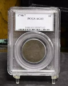 1798/7 ���[�W �Z���g - PCGS AG03 (#50954-L)