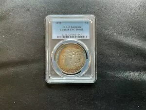 1892 PCGS クリーニング済み UNC ディテール - モルガン ダラー $1 米国コイン