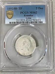 GNAh 2 fVX 1892/89 } KM # 51.3 PCGS MS62B