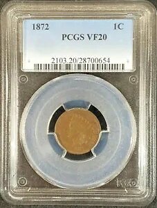 1872 CfBA wbh Zg PCGS VF20 {[h N 2103.20/28700654 ɏRC A