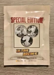 ULTRA BREAKS �X�y�V���� �G�f�B�V���� 2024 �V���o�[ �C�[�O�� PCGS 70 - �V�[���h �p�b�N