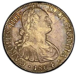���L�V�R 1804 Mo-TH �`���[���Y 4 �� 8 ���A���X - PCGS XF �ڍ�