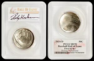 2014-D 50C �싅�a�� PCGS MS70 FS - ���b�L�[ �w���_�[�\�� - POP 3!