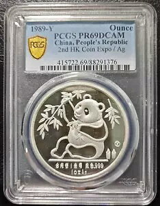 PCGS PR69  1989-Y `  2 RCV[GLX|p_O[gI[⃁_